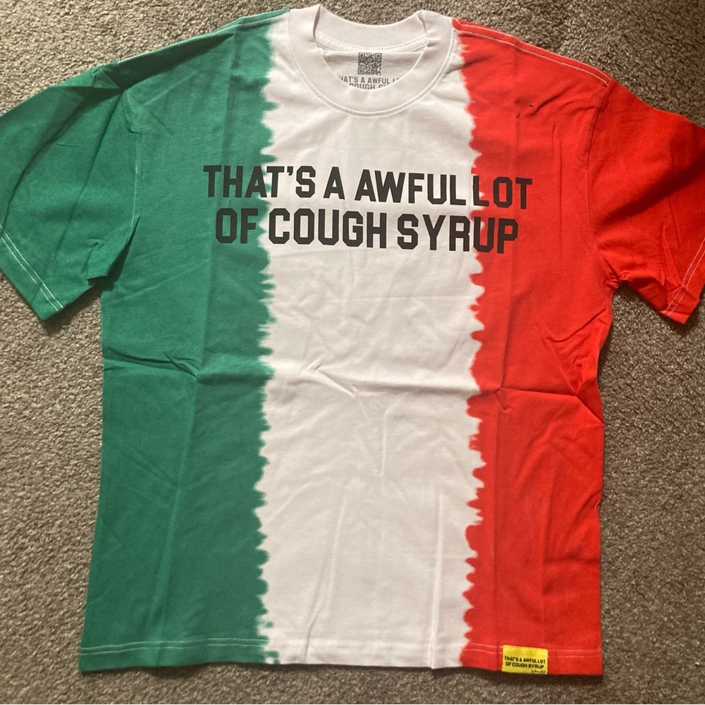 Awful lot of cough syrup medium tee